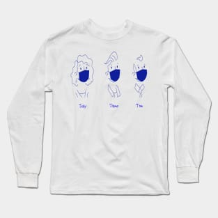 social distance Long Sleeve T-Shirt